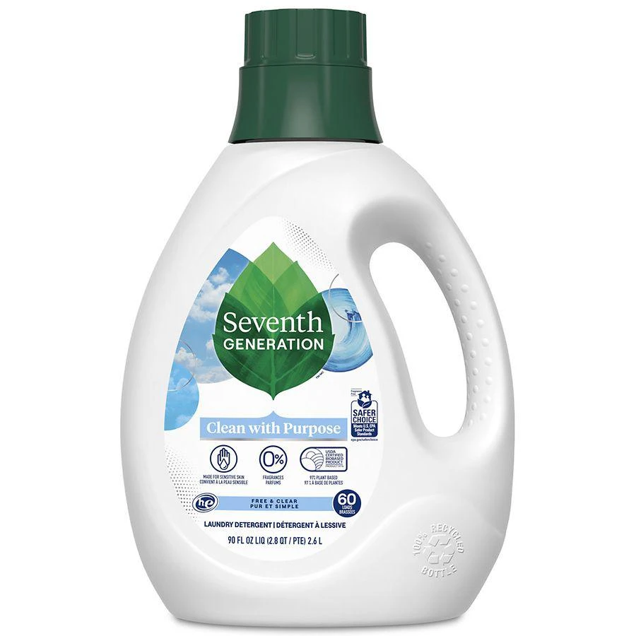 商品Seventh Generation|Liquid Laundry Detergent Free & Clear,价格¥93,第1张图片