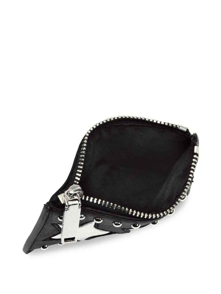 商品Rebecca Minkoff|Rebecca Minkoff - St. Tropez Stars Zip Leather Card Case,价格¥394,第2张图片详细描述