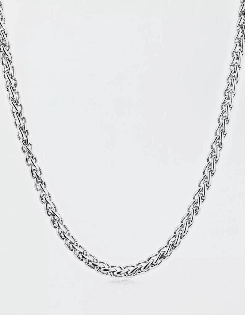 商品AE|West Coast Jewelry Stainless Steel Polished Spiga Chain Necklace,价格¥153,第1张图片