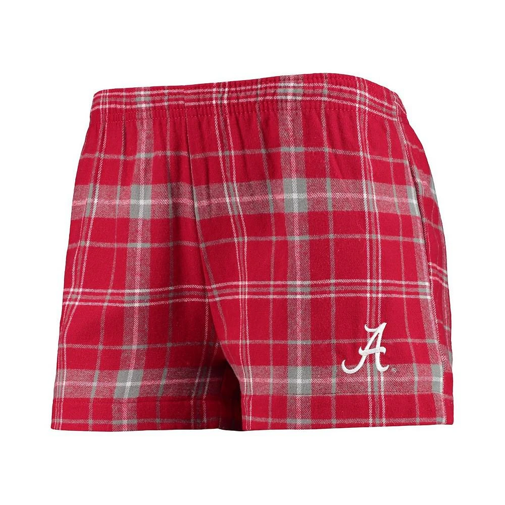 商品Concepts Sport|Women's Crimson, White Alabama Crimson Tide Ultimate Flannel Tank Top and Shorts Sleep Set,价格¥367,第4张图片详细描述