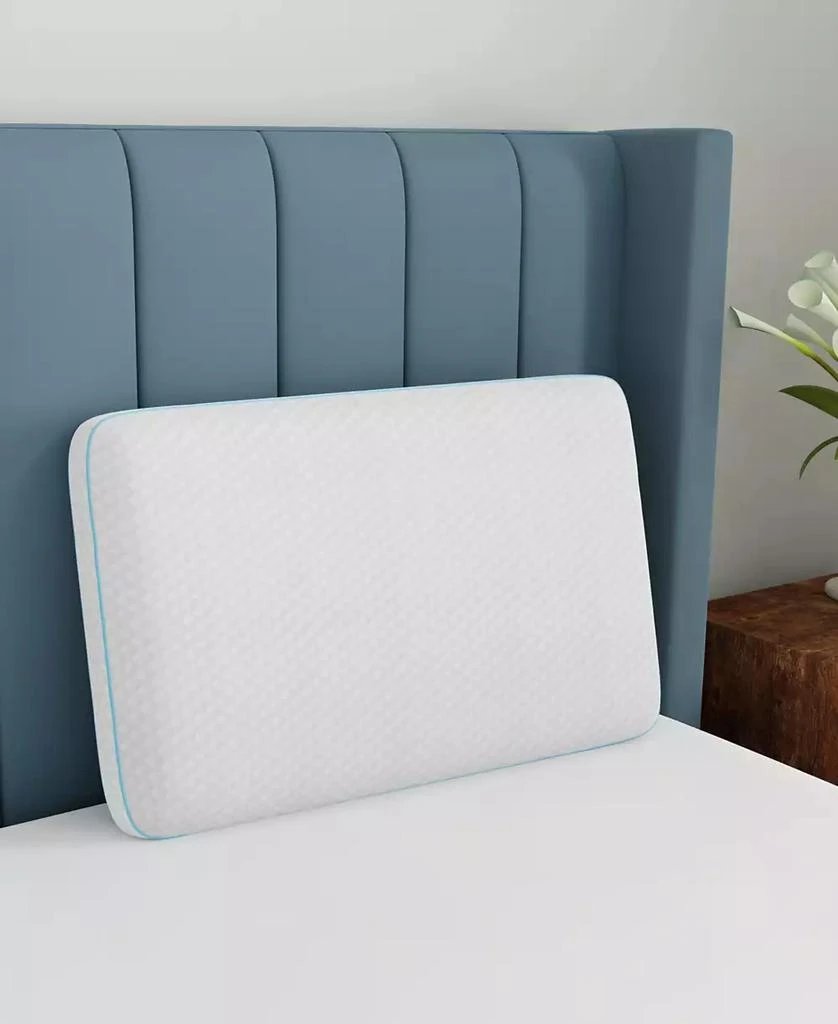 商品BodiPEDIC|Aerofusion Gusseted Gel-Infused Memory Foam Pillow,价格¥358,第1张图片