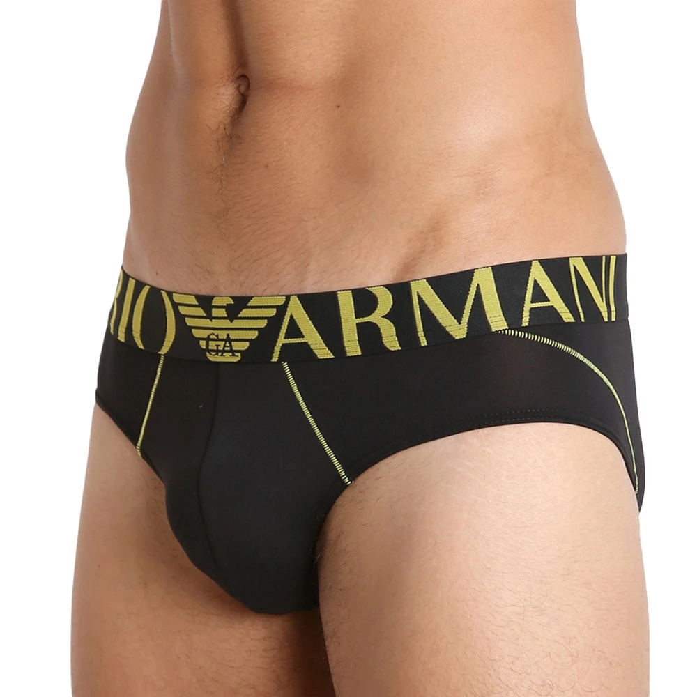 商品[国内直发] Emporio Armani|EMPORIO ARMANI 黑色男士内裤 110814-5A529-00020,价格¥382,第1张图片