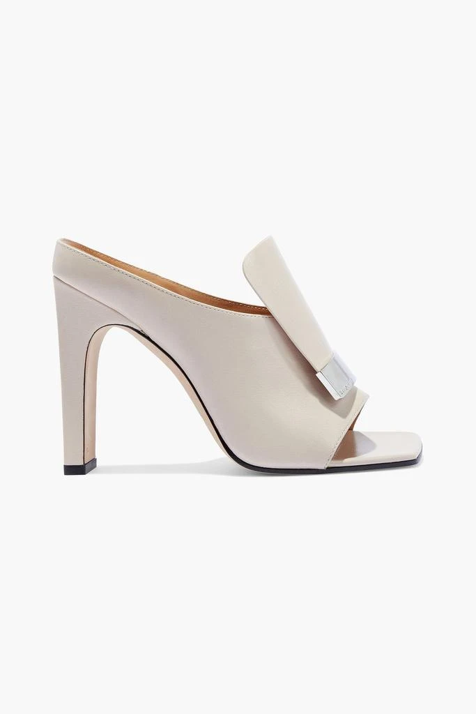 商品Sergio Rossi|sr1 leather mules,价格¥1281,第1张图片