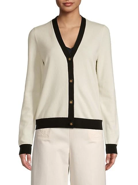 商品Tory Burch|Colorblock Cashmere Cardigan,价格¥1681,第3张图片详细描述