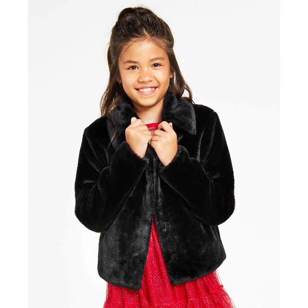 商品Epic Threads|Big Girls Faux Fur Jacket, Created For Macy's,价格¥215,第1张图片