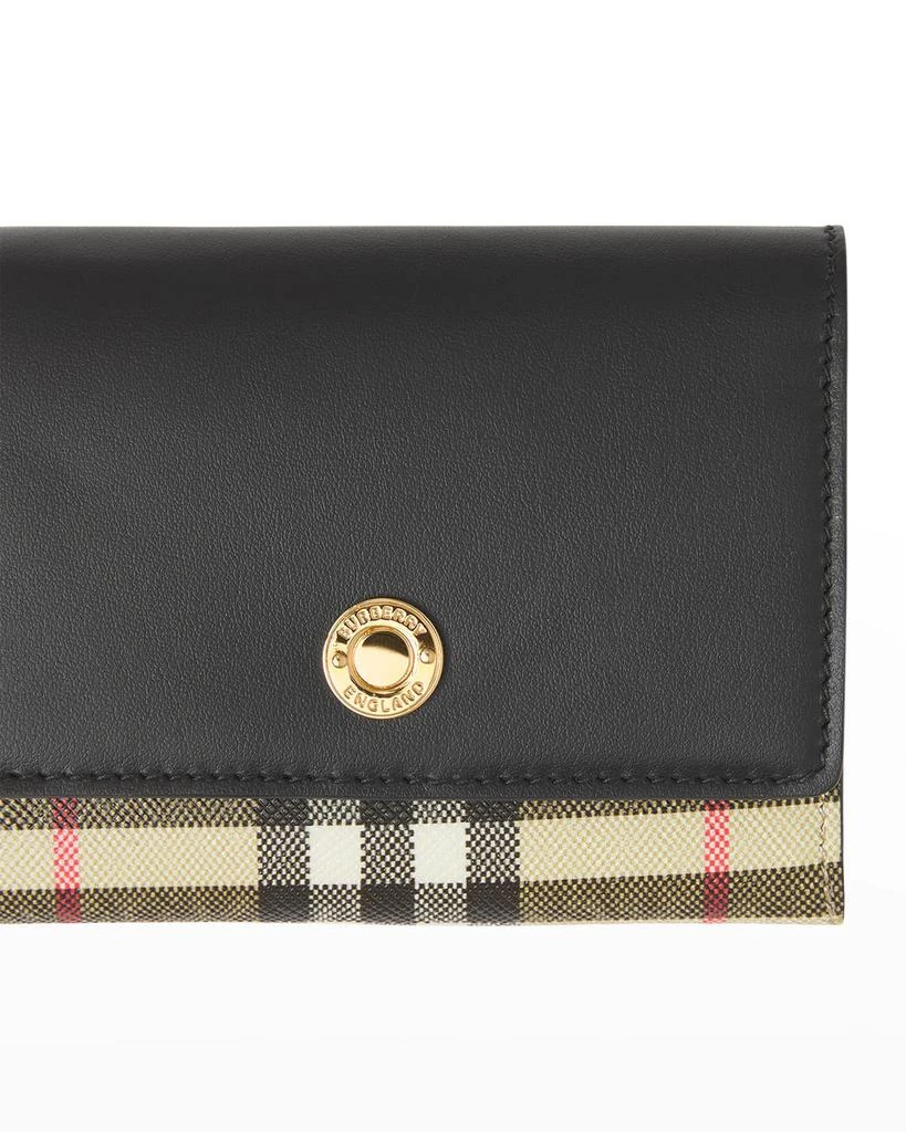 商品Burberry|Lancaster Check Trifold Wallet,价格¥3712,第4张图片详细描述