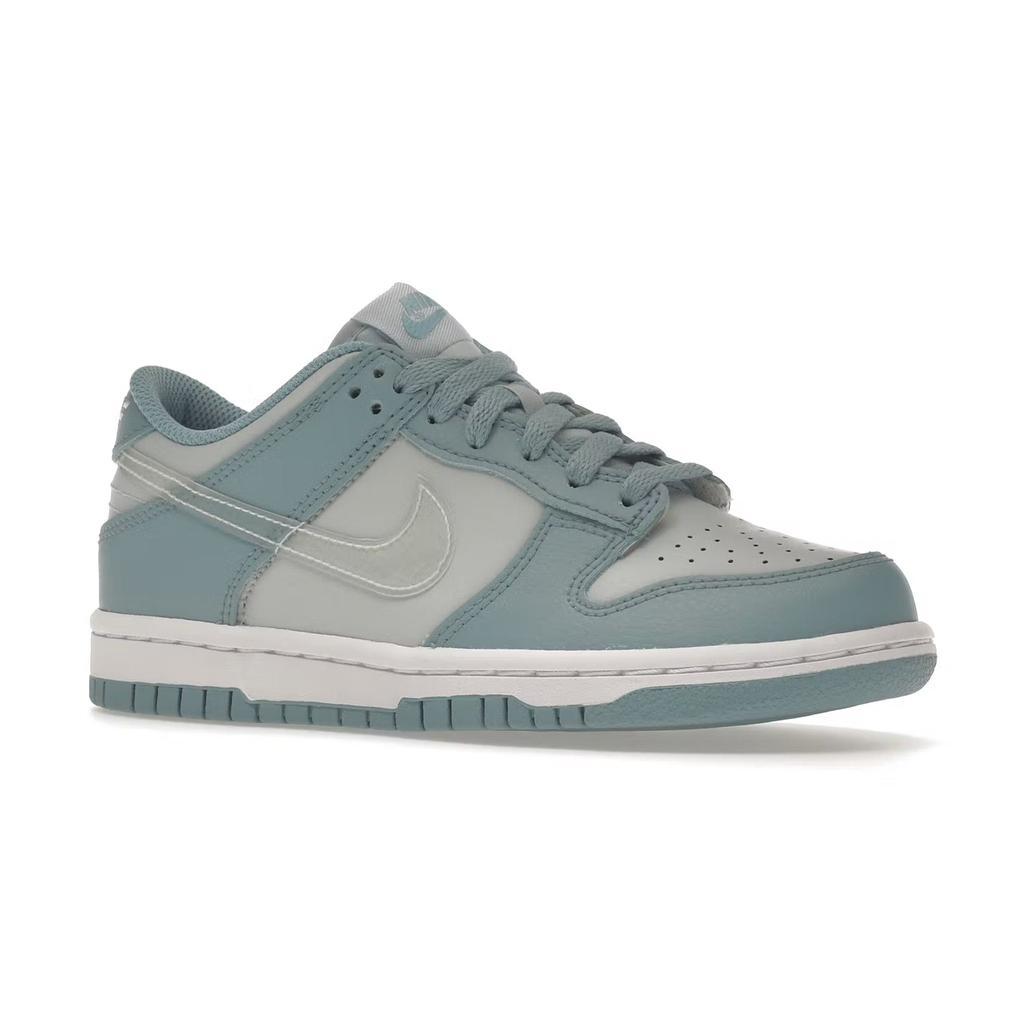 商品NIKE|Nike Dunk Low Aura Clear Blue Swoosh (GS),价格¥1204-¥1686,第4张图片详细描述