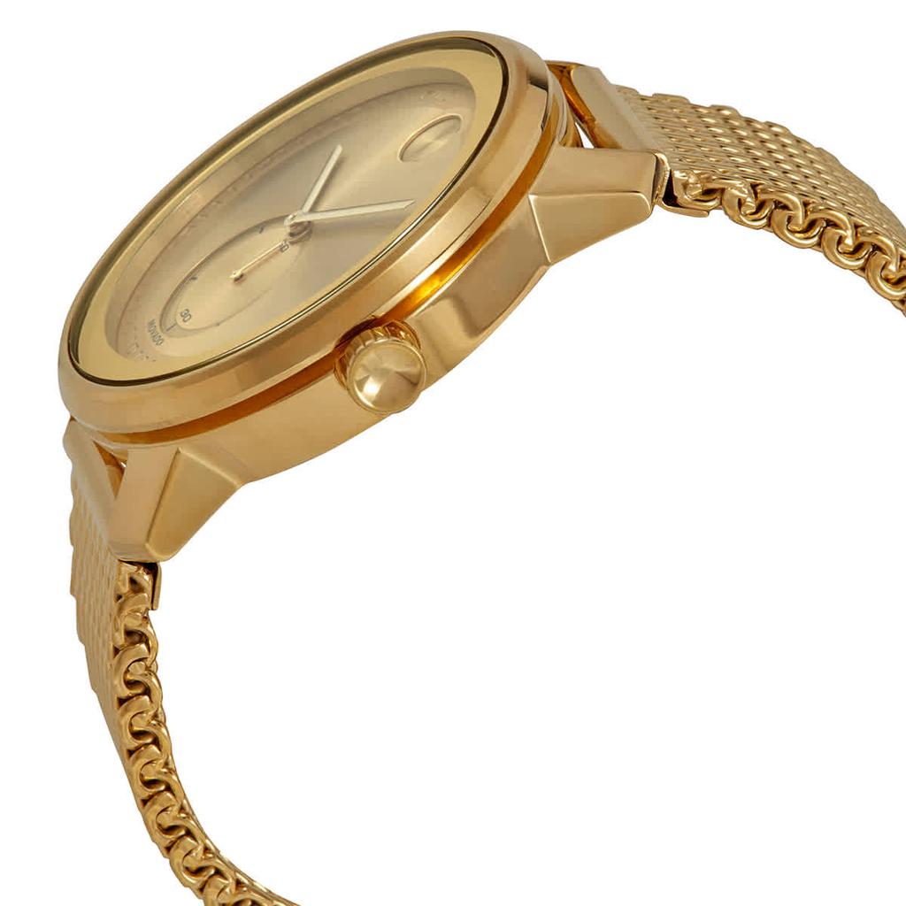 Movado Bold Quartz Gold Dial Mens Watch 3600678商品第2张图片规格展示