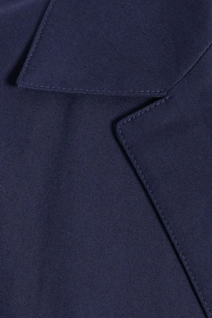 商品Theory|Pleated cotton-blend twill jumpsuit,价格¥939,第4张图片详细描述
