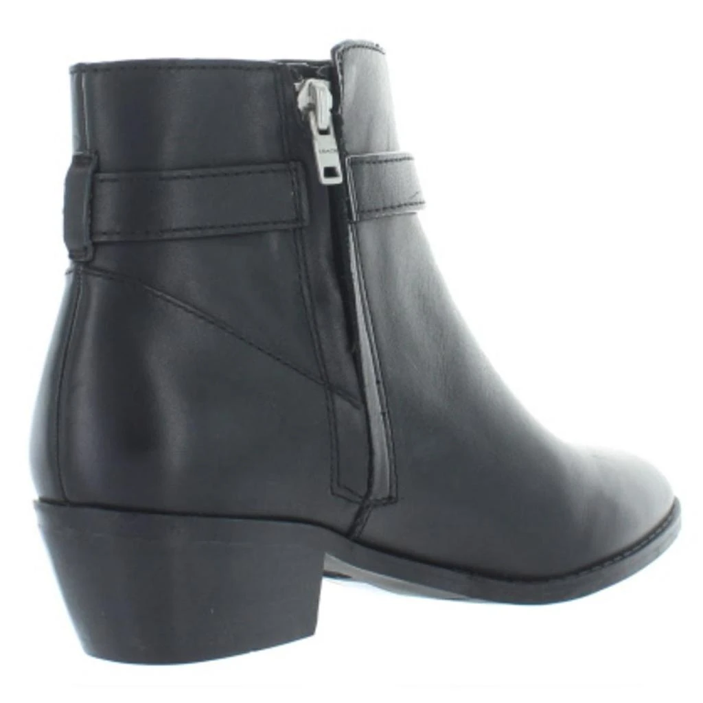 商品Coach|Coach Womens Dylan Leather Stacked Booties,价格¥673,第2张图片详细描述