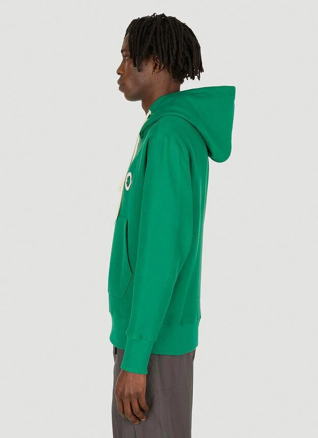 商品Craig Green|Eyelet Hooded Sweatshirt in Green,价格¥1935,第3张图片详细描述