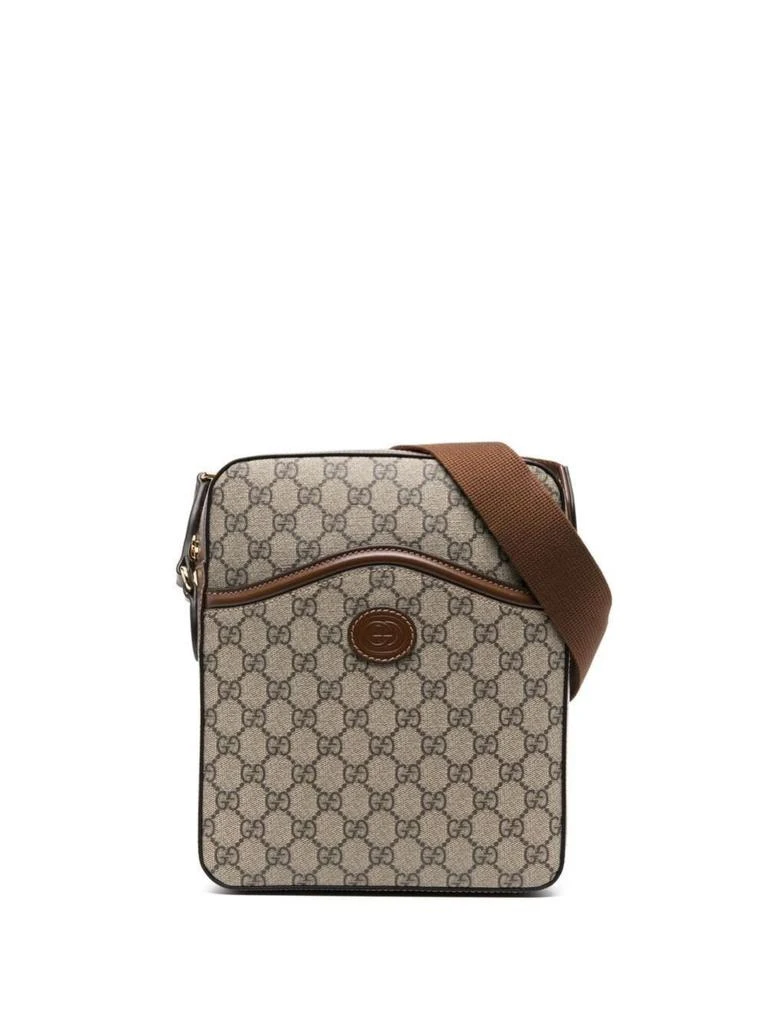 商品Gucci|Messenger bag with interlocking g,价格¥7636,第1张图片