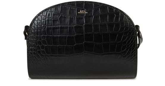 商品A.P.C.|仿鳄鱼纹皮革半月包,价格¥2519,第1张图片