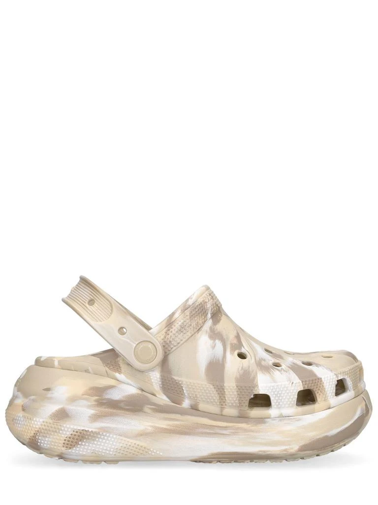 商品Crocs|Classic Crush Marble Print Clogs,价格¥375,第1张图片