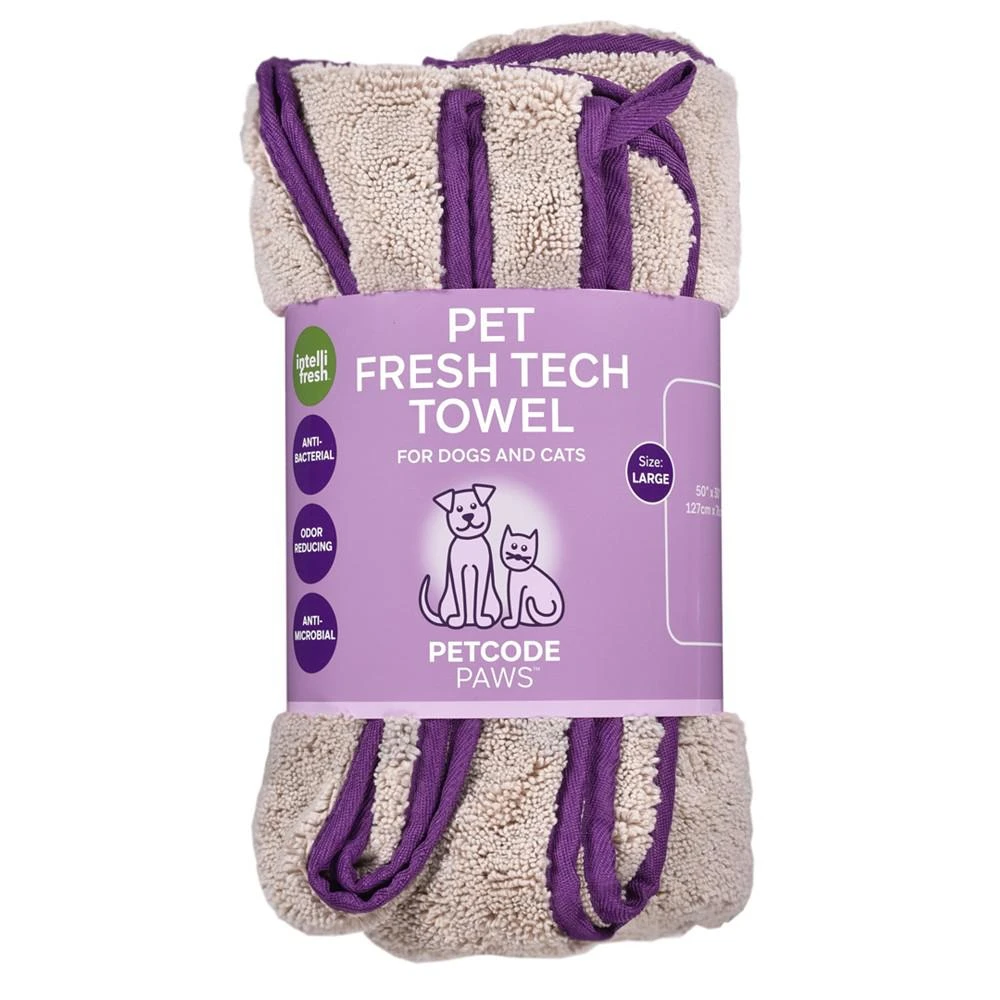 商品Petcode Paws|Pet Fresh Tech Towel and Blanket Large, 50" x 30",价格¥224,第2张图片详细描述