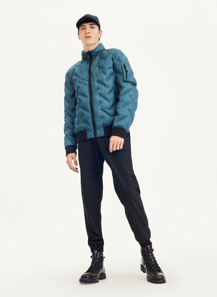 Quilted Bomber Jacket商品第2张图片规格展示