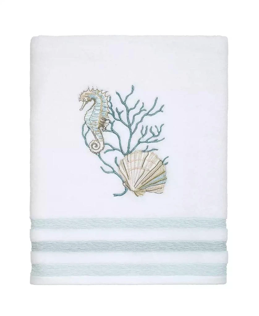 商品Avanti|Coastal Terrazzo Embroidered Cotton Bath Towel, 27" x 50",价格¥54,第1张图片