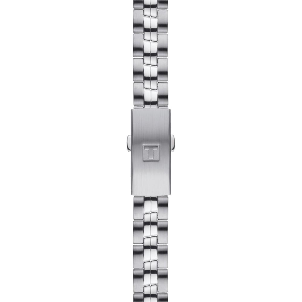 商品Tissot|Women's Swiss T-Classic PR 100 Gray Stainless Steel Bracelet Watch 25mm,价格¥2057,第4张图片详细描述