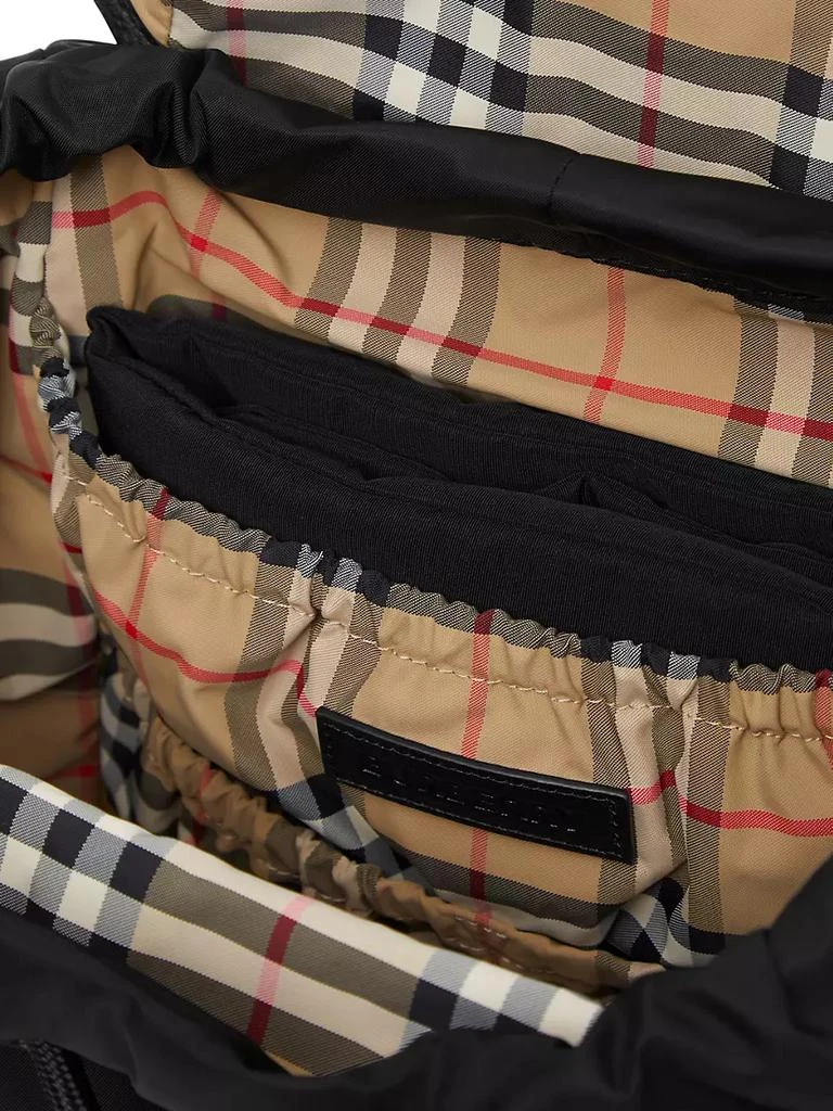 商品Burberry|Watson Nylon Diaper Bag Backpack,价格¥6896,第3张图片详细描述