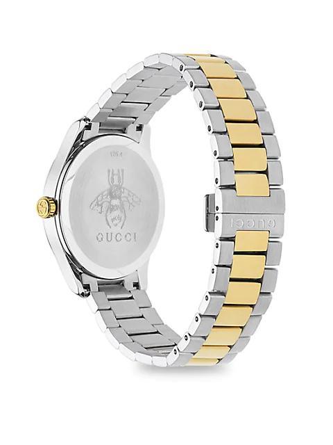 商品Gucci|G-Timeless Steel Bracelet Watch,价格¥10512,第5张图片详细描述