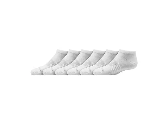 商品New Balance|Kids Flat Knit No Show Socks 6 Pack,价格¥132,第1张图片