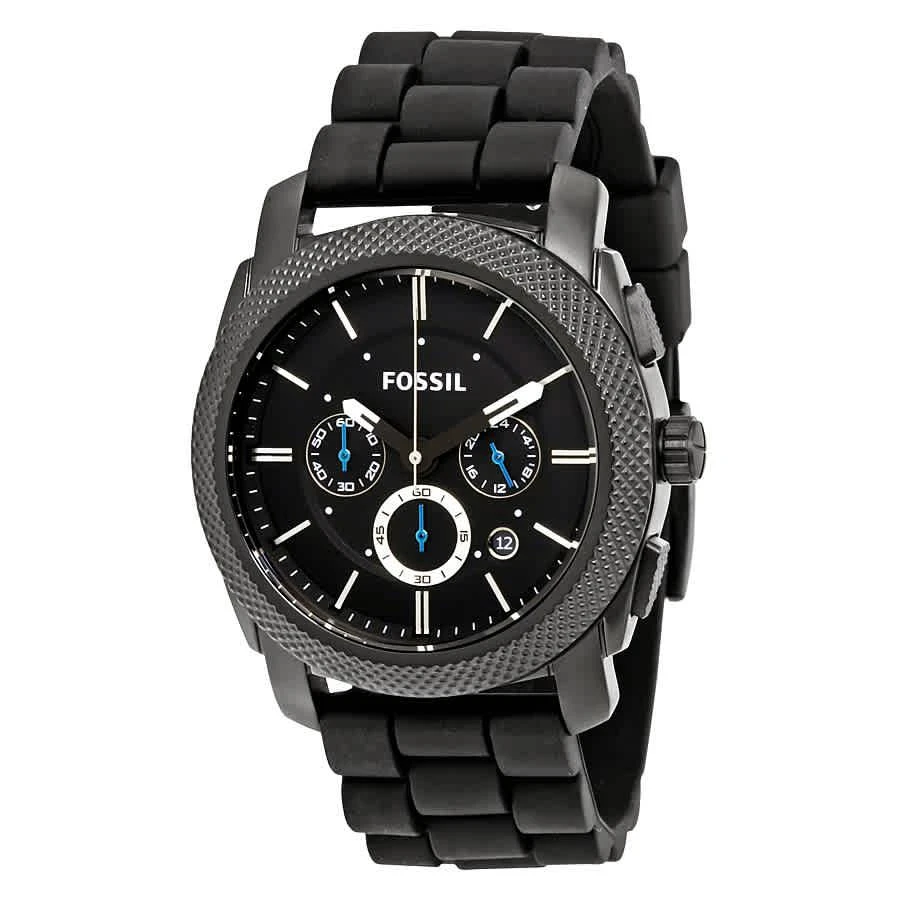 商品Fossil|Fossil Machine Mens Chronograph Quartz Watch FS4487,价格¥629,第1张图片