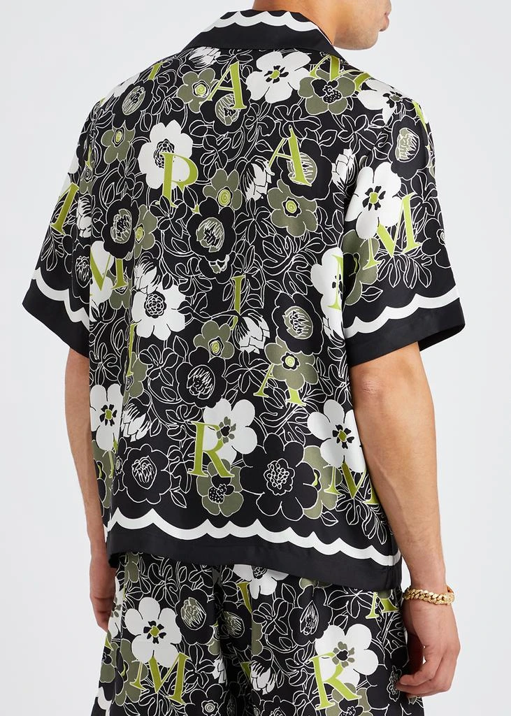 商品AMIRI|Floral-print silk-twill shirt,价格¥4099,第3张图片详细描述
