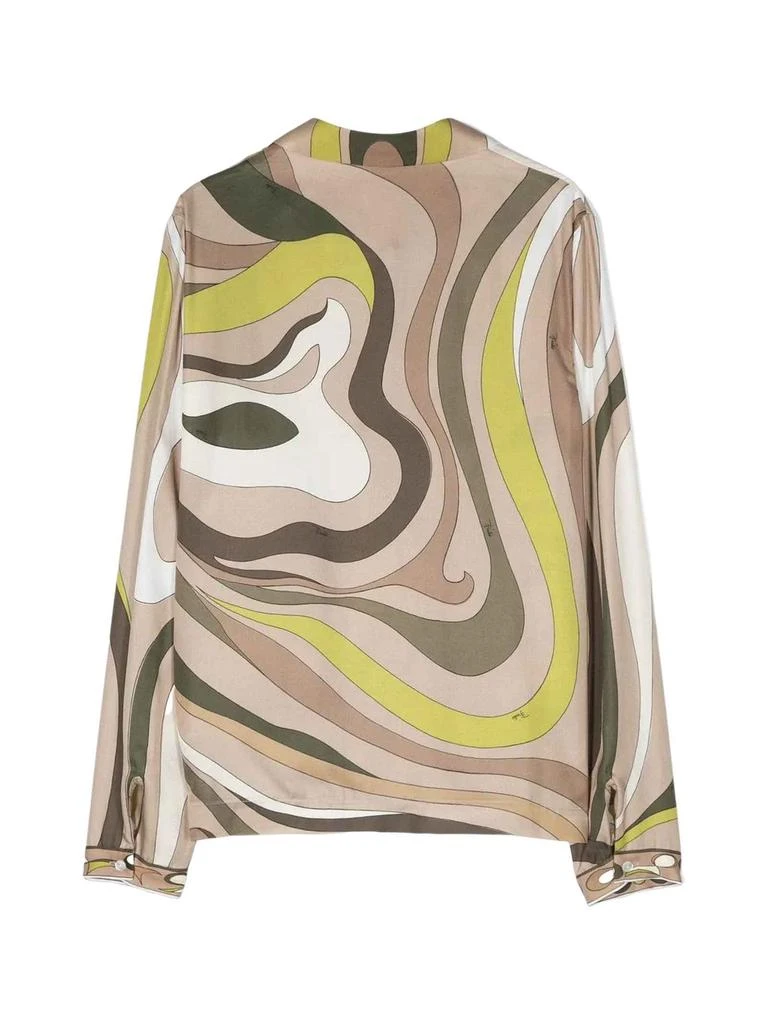 商品EMILIO PUCCI|Emilio Pucci Green Shirt Girl,价格¥2506,第2张图片详细描述