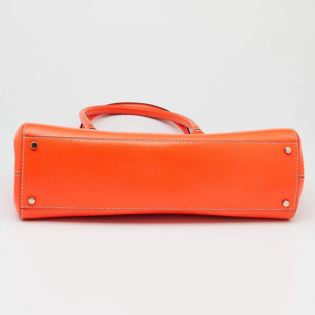 Kate Spade Bright Orange Leather Martine Wellesley Tote 商品