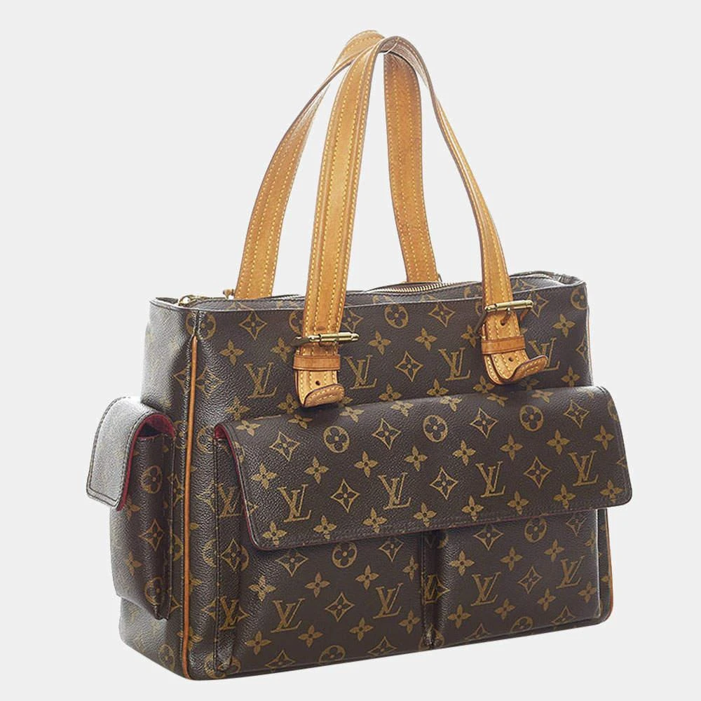 商品[二手商品] Louis Vuitton|Louis Vuitton Brown Monogram Canvas Multipli Cite Tote Bag ,价格¥8522,第2张图片详细描述