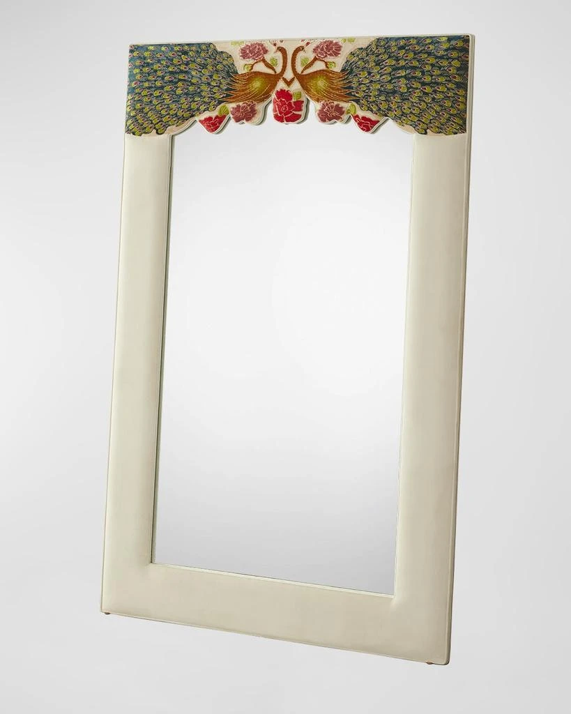 商品Haute House|Peacock Floor Mirror, Cream,价格¥19820,第4张图片详细描述