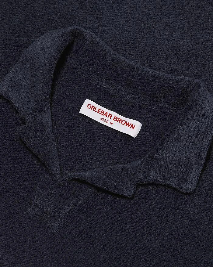 商品ORLEBAR BROWN|Cotton Terry Solid Tailored Fit Polo Shirt,价格¥1458,第4张图片详细描述