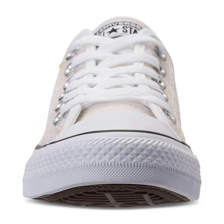 商品Converse|Women's Chuck Taylor Ox Sequin Casual Sneakers from Finish Line,价格¥278,第3张图片详细描述