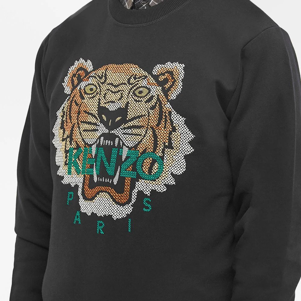 商品Kenzo|Kenzo Embroidered Seasonal Tiger Crew Sweat,价格¥1162,第5张图片详细描述