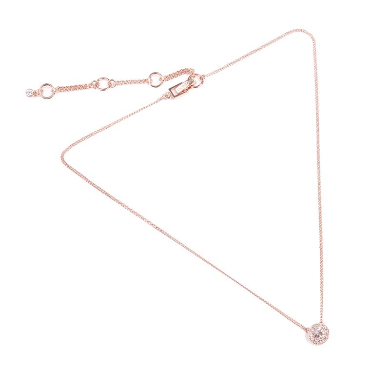 Givenchy 纪梵希女士碎钻耳钉项链套装锁骨链 60404214-9DH-玫瑰金-均码商品第3张图片规格展示