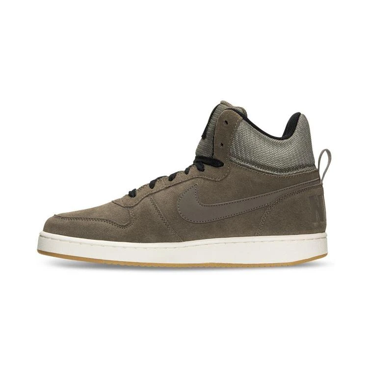 商品NIKE|Men's Court Borough Mid Premium Casual Sneakers from Finish Line,价格¥300,第5张图片详细描述