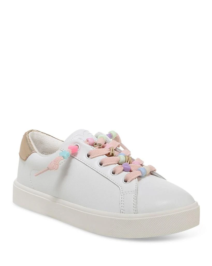 商品Sam Edelman|Girls' Ethyl Kid Beaded Sneakers - Toddler, Little Kid, Big Kid,价格¥514,第1张图片