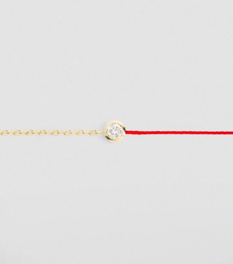 商品Redline|Yellow Gold and Diamond Pure Half-Chain Bracelet,价格¥6351,第2张图片详细描述