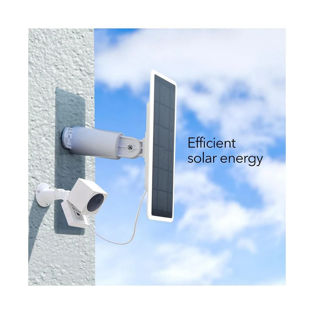 商品Wasserstein|Solar Panel Compatible with Wyze Cam Outdoor - Plug in and Power Your Security Camera with Efficient Solar Power (2 Pack, White) (Wyze Cam Outdoor NOT Included),价格¥411,第2张图片详细描述