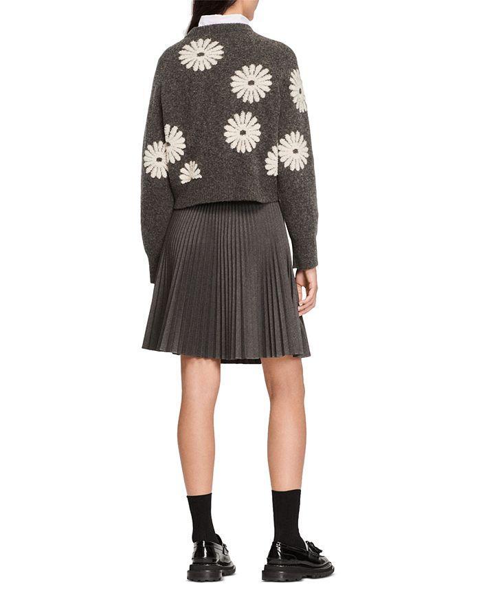 商品Sandro|Cheyenne Floral Sweater,价格¥2623,第4张图片详细描述