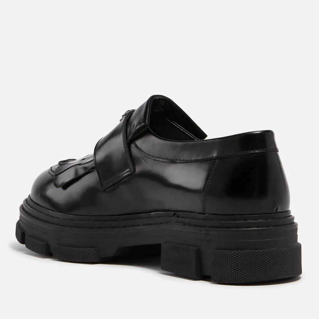 商品Kurt Geiger|Kurt Geiger London Women's Bird Eagle Leather Loafers - Black,价格¥1423,第2张图片详细描述