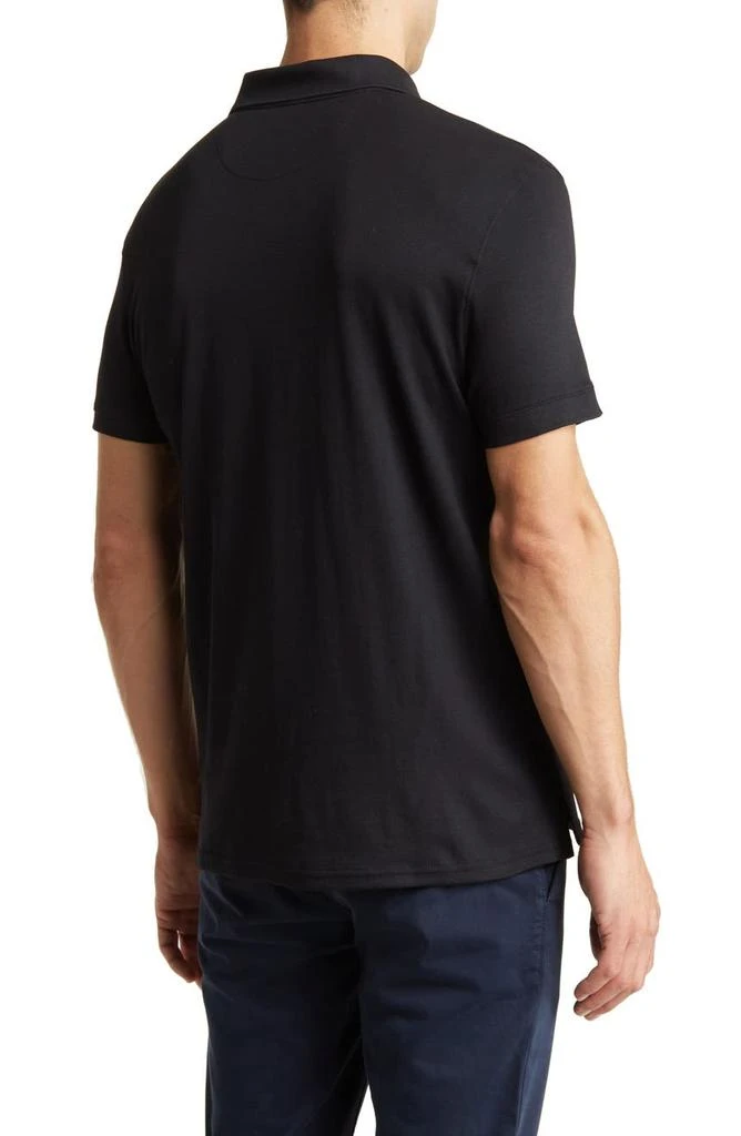 商品Calvin Klein|Liquid Touch Interlock Cotton Polo,价格¥226,第2张图片详细描述