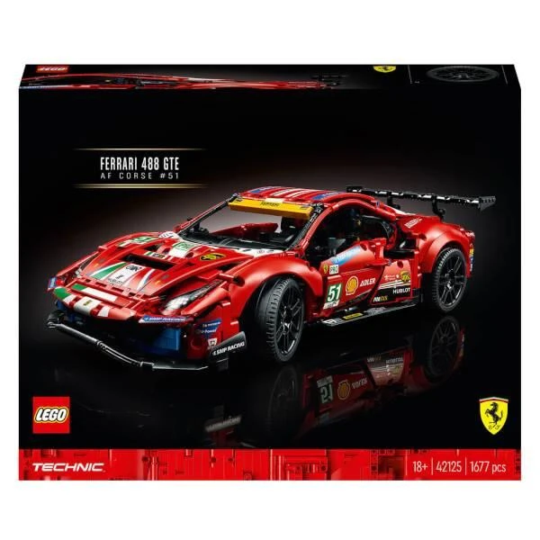 商品LEGO|乐高 法拉利赛车 42125,价格¥1436,第1张图片