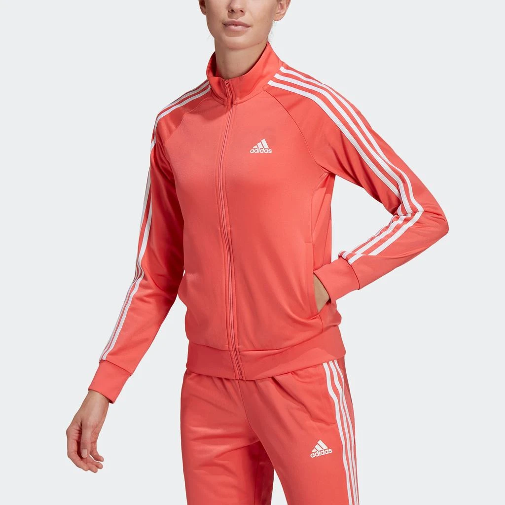 Women's adidas Primegreen Essentials Warm-Up Slim 3-Stripes Track Jacket 商品