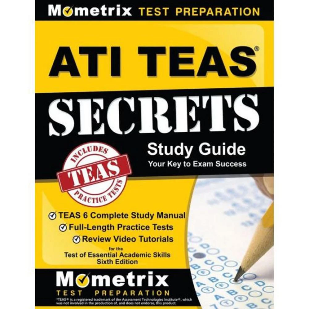 商品Barnes & Noble|ATI TEAS Secrets Study Guide- TEAS 6 Complete Study Manual, Full-Length Practice Tests, Review Video Tutorials for the Test of Essential Academic Skills, Sixth Edition by TEAS Exam Secrets Test Prep Staff,价格¥336,第1张图片