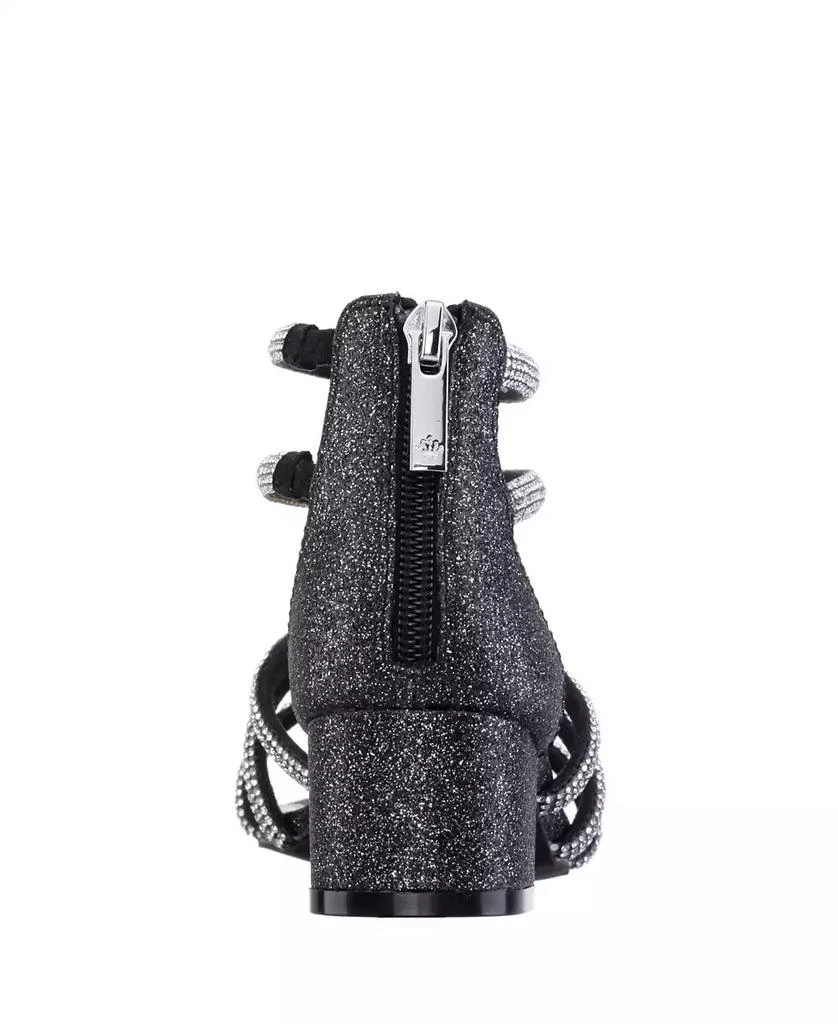 商品Nina|Little Girls Sparklar Rhinestone Embellished Dress Sandal,价格¥447,第3张图片详细描述