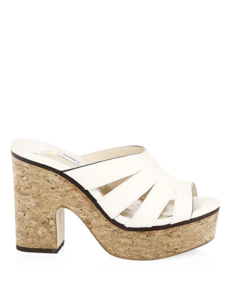 商品Jimmy Choo|Jimmy Choo - Dray Cork Platform Sandals,价格¥1649,第5张图片详细描述