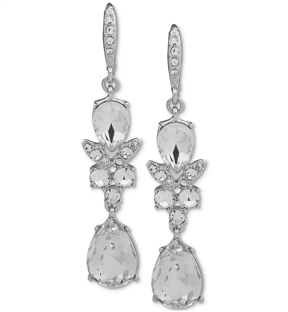 商品Givenchy|Crystal Double Drop Earrings,价格¥454,第1张图片