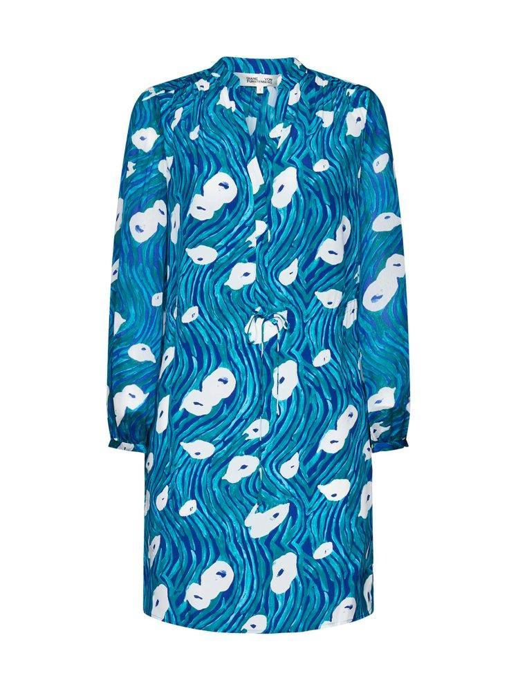 商品Diane von Furstenberg|Diane von Furstenberg Relaxed Fit Sonoya Dress,价格¥2905,第1张图片