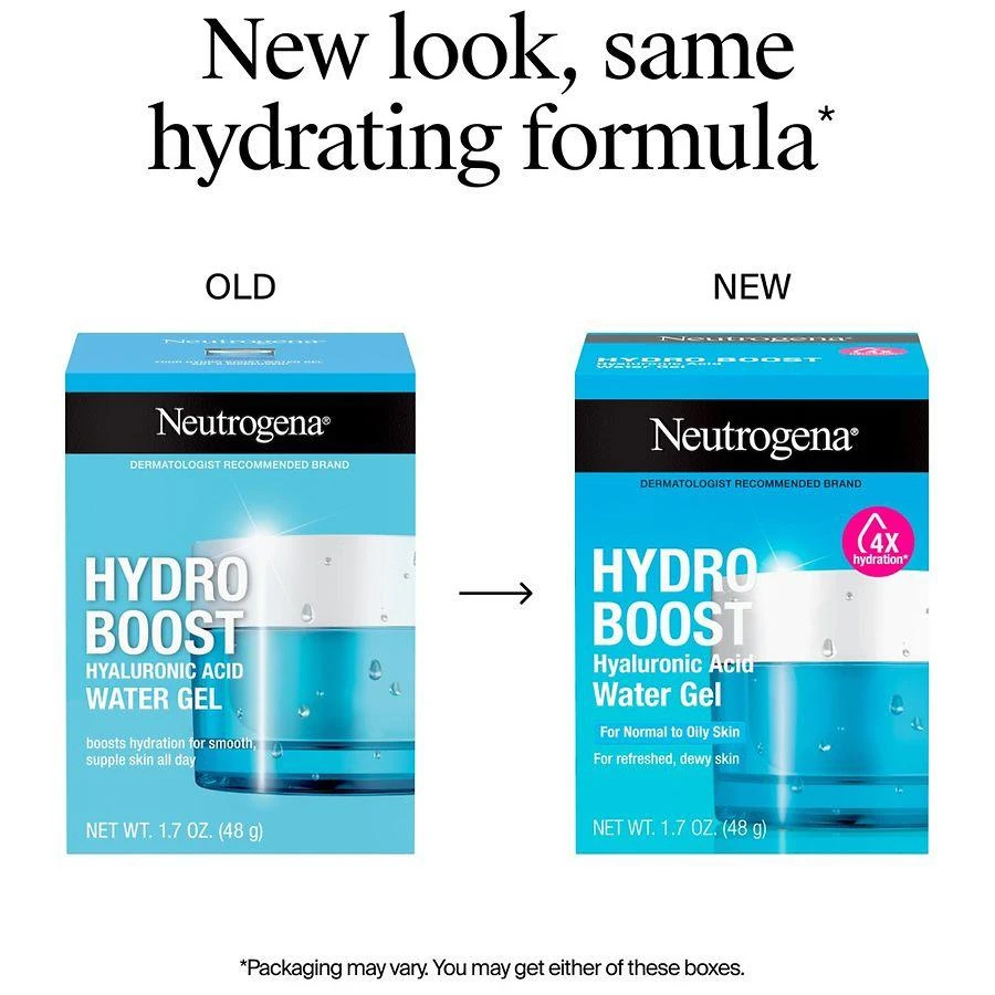 商品Neutrogena|Hydro Boost Hyaluronic Acid Water Gel Moisturizer,价格¥148,第2张图片详细描述